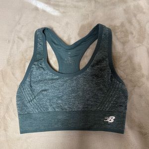 New balance blue sports bra
